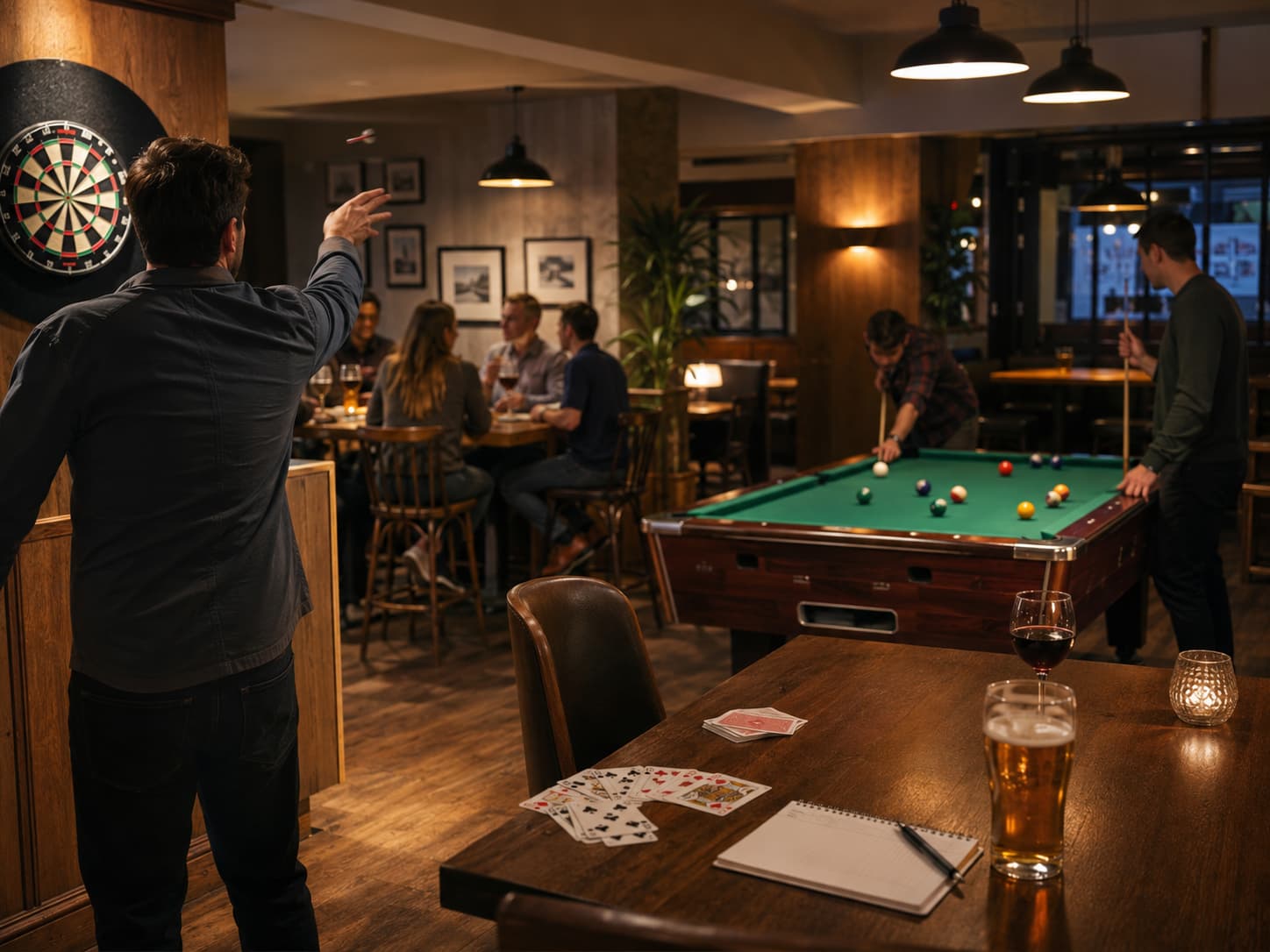 Pub games and entertainment